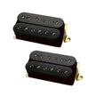 DiMarzio GG2101A3BK Pre-Wired Modern Rock Les Paul Pickup Replacement Set, Black