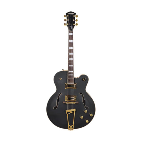 Gretsch G5191BK Tim Armstrong Signature Electromatic Hollowbody Guitar, Flat Black (B-Stock)