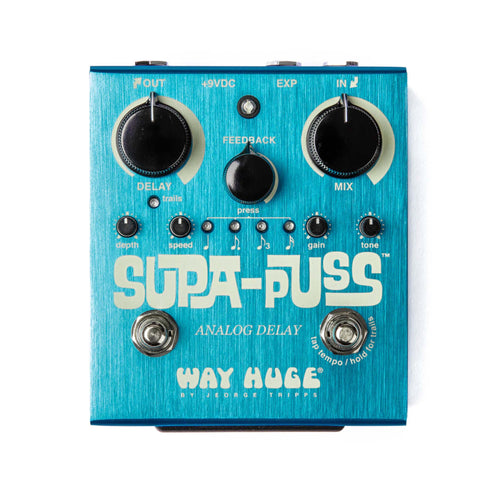 Way Huge WHE707 Supa Puss Analog Delay Guitar Effects Pedal (B-Stock)