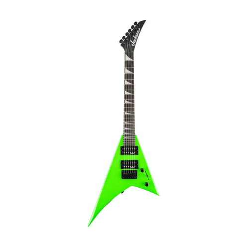 Jackson JS Series RR Minion JS1X Electric Guitar, Amaranth FB, Neon Green (B-Stock)