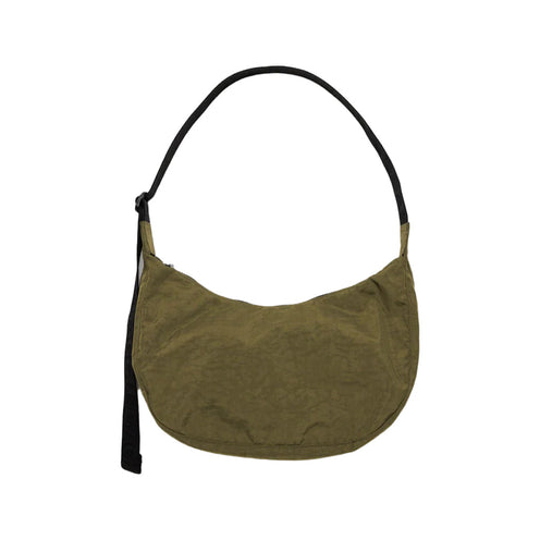 Baggu Medium Nylon Crescent Bag, Seaweed