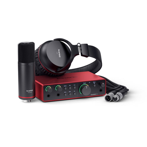 Focusrite Scarlett 2i2 Studio Pack (4th Generation)