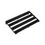 MONO Pedalboard Rail Medium, Black and Stealth Tour Accessory Case, Black