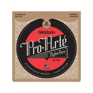 D'Addario EJ45 Pro-Arte Nylon Classical Guitar Strings, Normal Tension