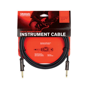 D'Addario PW-AGRA-20 Circuit Breaker Instrument Cable, Right Angle, 20 feet