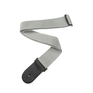 D'Addario PWS105 Polypropylene Guitar Strap, Silver