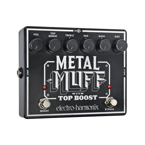 Electro-Harmonix Metal Muff w/Top Boost Guitar Effects Pedal