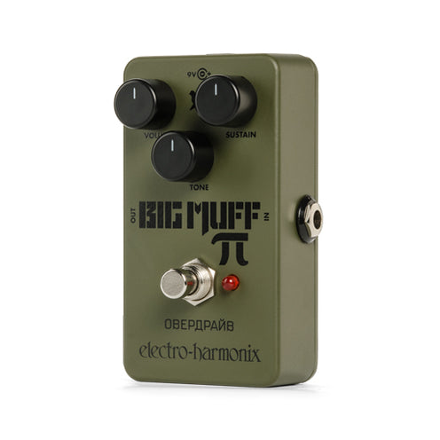 Electro-Harmonix Green Russian Big Muff Pi Guitar Effects Pedal