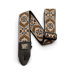 Ernie Ball Jacquard Guitar Strap, Tribal Brown