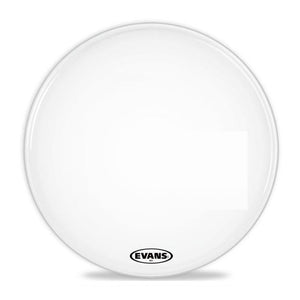 Evans BD24MX1W 24inch MX1 White - Marching Bass