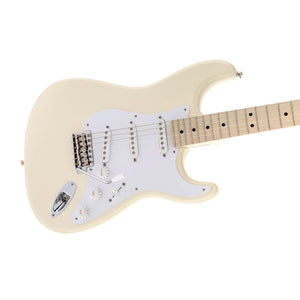 Fender Artist Eric Clapton Stratocaster Guitar, Maple Neck, Olympic White