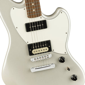 Fender Alternate Reality Powercaster Electric Guitar Pau Ferro FB, White Opal