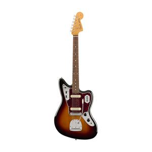 Fender Vintera 60s Jaguar Electric Guitar, Pau Ferro FB, 3-Tone Sunburst