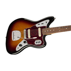 Fender Vintera 60s Jaguar Electric Guitar, Pau Ferro FB, 3-Tone Sunburst