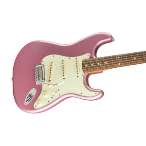 Fender Vintera 60s Stratocaster Modified Electric Guitar, Pau Ferro FB, Burgundy Mist Metallic