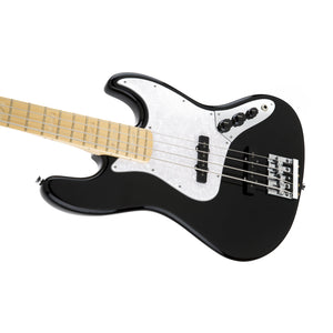 Fender Artist Geddy Lee Jazz Bass Guitar, Maple FB, Black