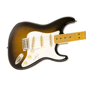 Squier Classic Vibe 50s Stratocaster Electric Guitar, Maple FB, 2-Tone Sunburst