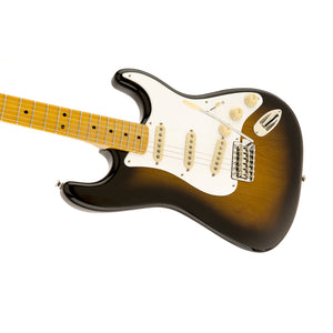 Squier Classic Vibe 50s Stratocaster Electric Guitar, Maple FB, 2-Tone Sunburst