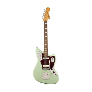 Squier Classic Vibe 70s Jaguar Electric Guitar, Laurel FB, Surf Green