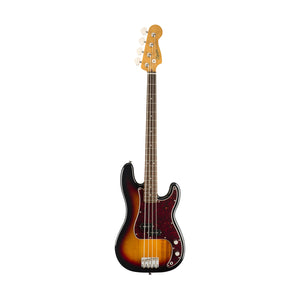 Squier Classic Vibe 60s Precision Bass Guitar, Laurel FB, 3-Tone Sunburst