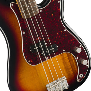 Squier Classic Vibe 60s Precision Bass Guitar, Laurel FB, 3-Tone Sunburst