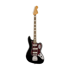 Squier Classic Vibe Bass VI Electric Guitar, Laurel FB, Black