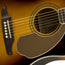 Fender Kingman ASCE Dreadnought Acoustic Guitar w/Case, 3-Color Sunburst (B-Stock)
