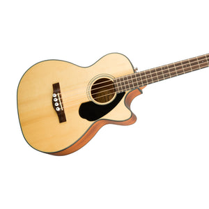 Fender CB-60SCE Acoustic Bass Guitar, Natural