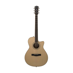 Fender Ltd Ed PM-4CE Custom Grand Auditorium Acoustic Guitar w/Case, Natural (B-Stock)