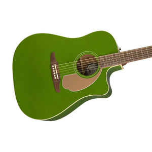 Fender California Redondo Player Slope-Shouldered Acoustic Guitar, Electric Jade