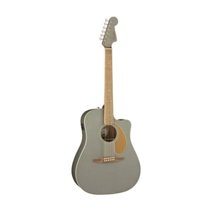 Fender California Redondo Player Slope-Shouldered Acoustic Guitar, Walnut FB, Slate Satin