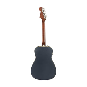 Fender California Malibu Player Small-Bodied Acoustic Guitar, Walnut FB, Midnight Satin