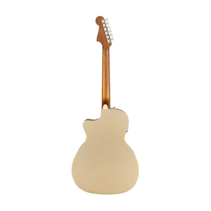 Fender California Newporter Player Medium-Sized Acoustic Guitar, Champagne