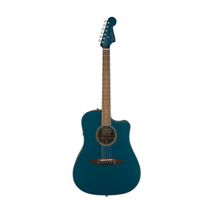 Fender Redondo Classic Slope-Shouldered Acoustic Guitar w/Bag, Cosmic Turquoise