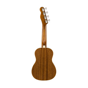 Fender Zuma Classic Concert Ukulele, Walnut FB, Candy Apple Red