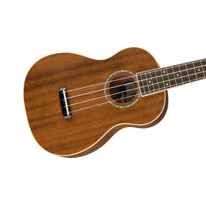 Fender Zuma Concert Ukulele, Walnut FB, Natural (B-Stock)