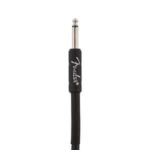 Fender Professional Series Angled Instrument Cable, 25ft, Black