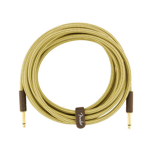 Fender Deluxe Series Instrument Cable. 15ft, Tweed