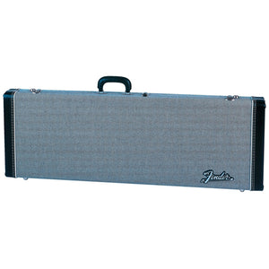 Fender Deluxe Strat/Tele Guitar Case, Black Tweed