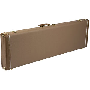 Fender Deluxe Jazz Bass Guitar Case, Brown