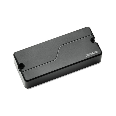 Fishman Fluence 4-String Bass Soapbar Pickup Set, Black Plastic