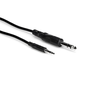 HOSA CMS-105 Stereo Interconnect, 3.5mm TRS to 1/4inch TRS, 5ft