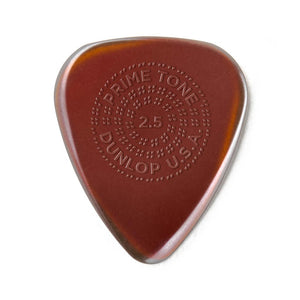 Jim Dunlop 510P 2.5 Primetone Standard Pick, 3-Pick Player's Pack