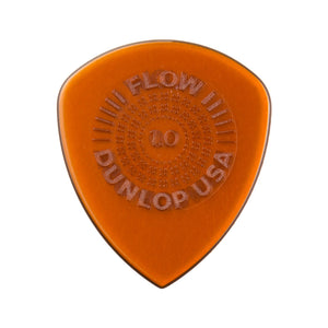 Jim Dunlop 549P100 Flow Standard Grip Picks, 1.0mm, 6-Pack