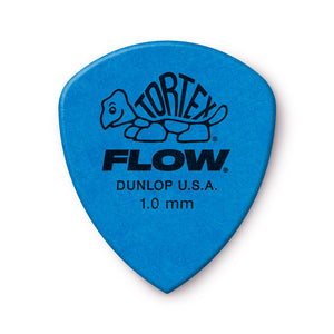 Jim Dunlop 558P1.0 Tortex Flow Standard Guitar Picks, Pack of 12