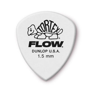 Jim Dunlop 558P1.5 Tortex Flow Standard Guitar Picks, Pack of 12