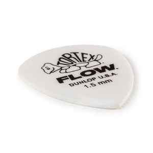 Jim Dunlop 558P1.5 Tortex Flow Standard Guitar Picks, Pack of 12