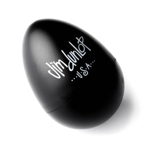 Jim Dunlop 9103T-BK Egg Shaker, Black, Pack of 2