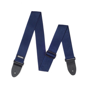 Jim Dunlop D07-01NV Poly Guitar Strap, Navy Blue