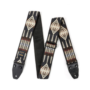 Jim Dunlop PWM04 Pendleton x Dunlop Woven Guitar Strap, Jacquard Harding Oxford